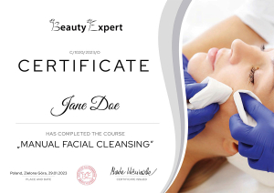 Manual facial cleansing