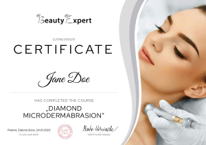 Diamond microdermabrasion